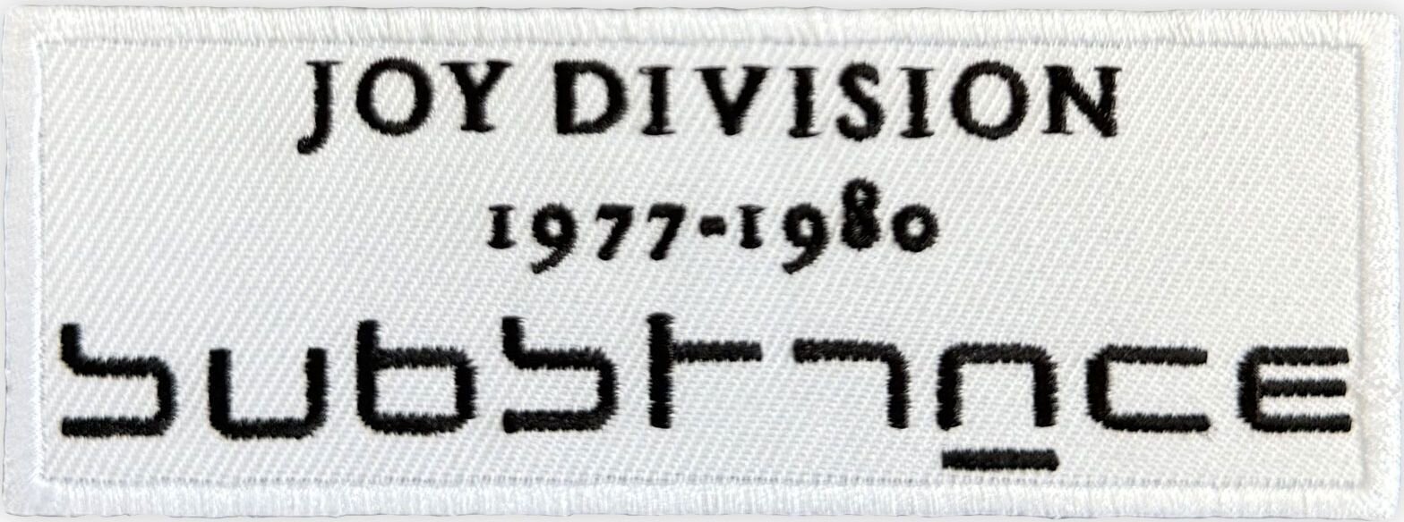 Закрпа / Значка Joy Division Substance Закрпа за шивање 10 x 3,6 cm