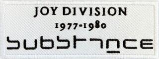 Petice / Insigna Joy Division Substance Petic cusut 10 x 3,6 cm