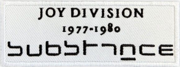 Закрпа / Значка Joy Division Substance Закрпа за шивање 10 x 3,6 cm - 1