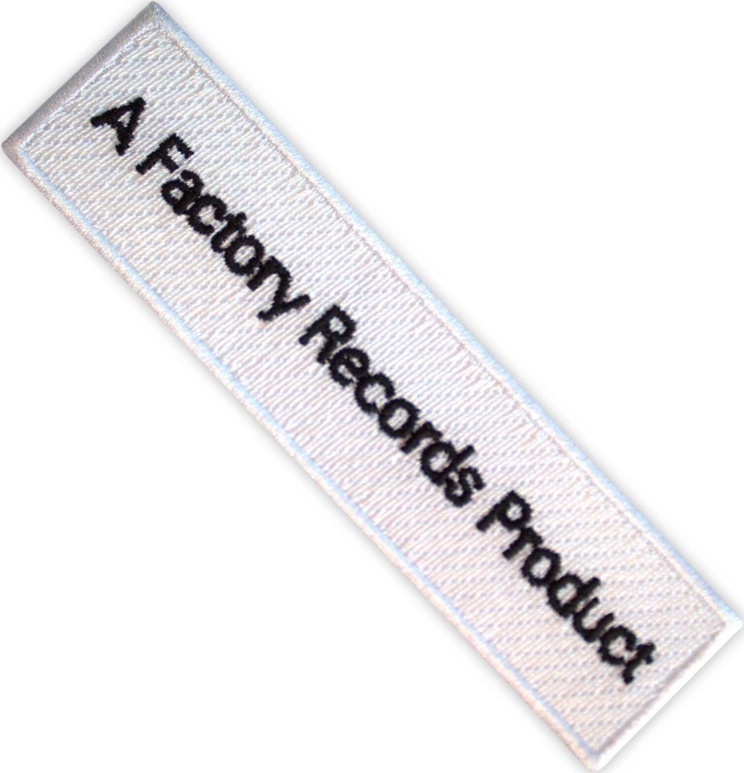 Petice / Insigna Joy Division Factory Records Petic cusut 10 x 2,5 cm