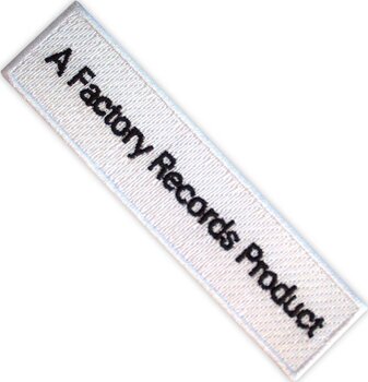 Petice / Insigna Joy Division Factory Records Petic cusut 10 x 2,5 cm - 1