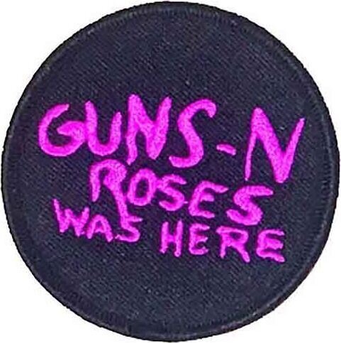 Patch / Σήμα Guns N' Roses Was Here Sew-On Patch