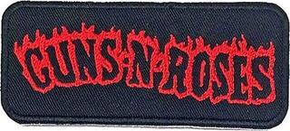 Patch / Badge Guns N' Roses Flames Opnaaipatch