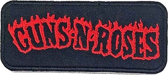 Patch / Badge Guns N' Roses Flames Opnaaipatch - 1