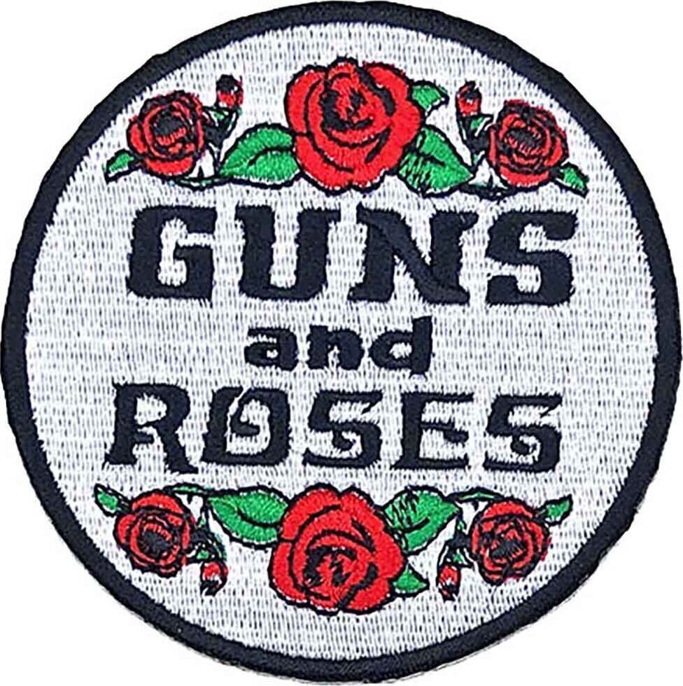 Patch / Badge Guns N' Roses Roses Opnaaipatch