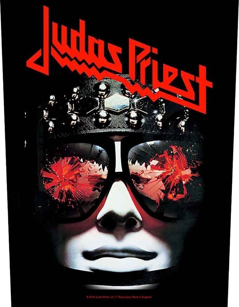 Patch / Badge Judas Priest Hell Bent for Leather Sew-On Patch 36 x 30 cm