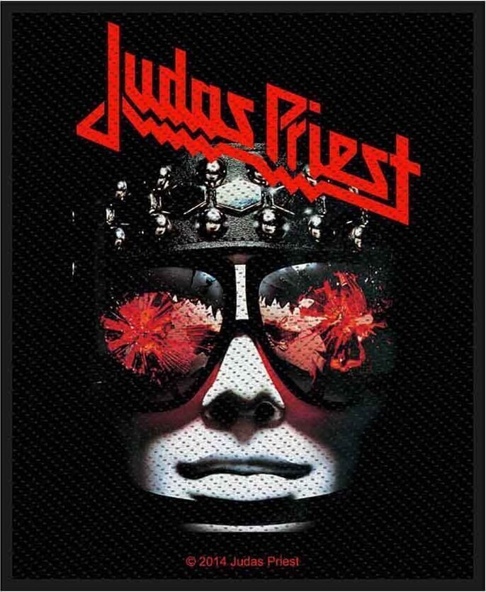 Patch / Badge Judas Priest Hell Bent for Leather Sew-On Patch 100 x 50 mm