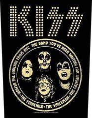 Patch / Badge Kiss Hailing From NYC Sy-på patch 36 x 30 cm