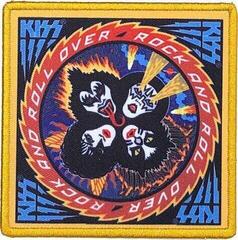 Patch / Badge Kiss Rock & Roll Over Sy-på patch 86 x 86 mm
