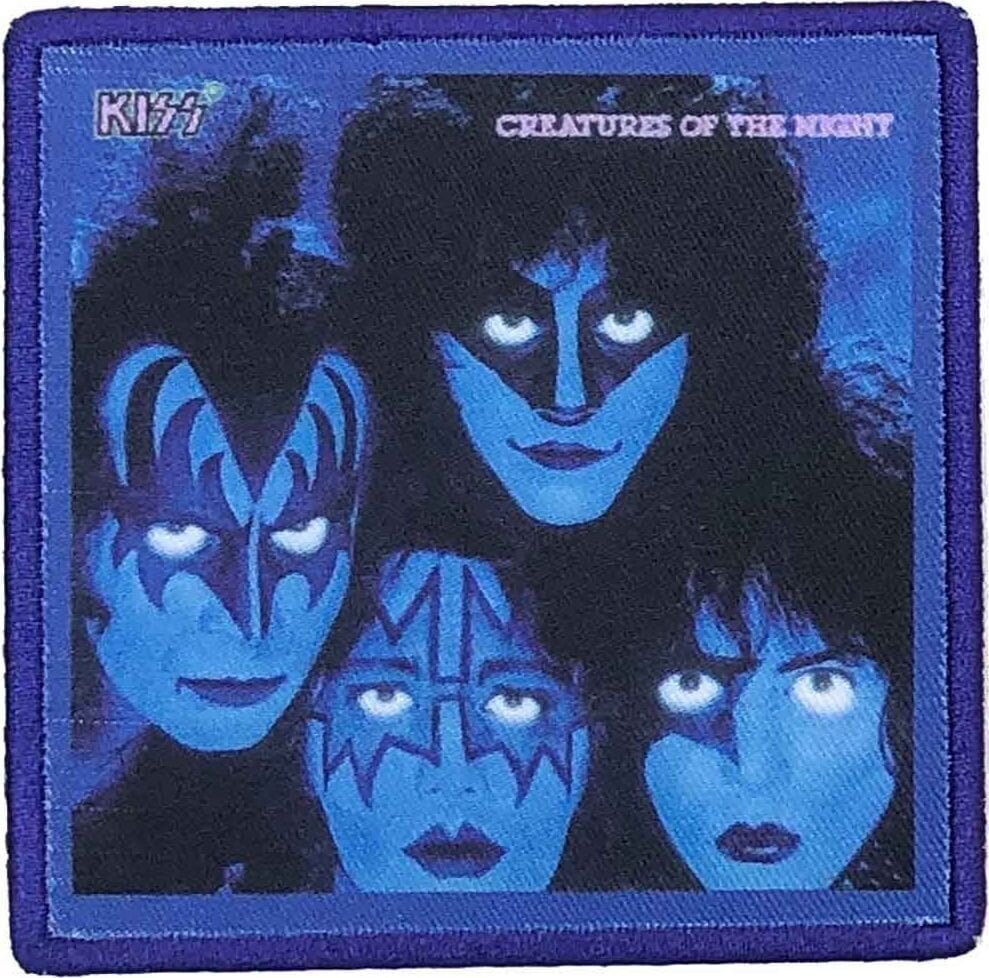 Petice / Insigna Kiss Creatures of the Night 2 Petic cusut 86 x 86 mm