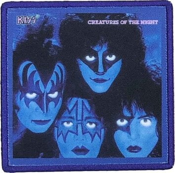 Petice / Insigna Kiss Creatures of the Night 2 Petic cusut 86 x 86 mm - 1
