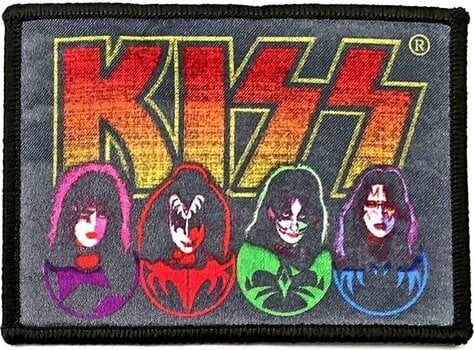 Закрпа / Значка Kiss Faces & Icons Закрпа за шивање - 1