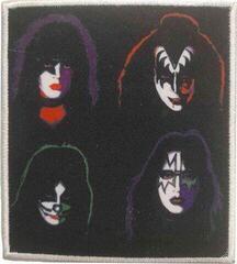 Patch / Badge Kiss 4 Heads Sy-på patch 100 x 90 mm