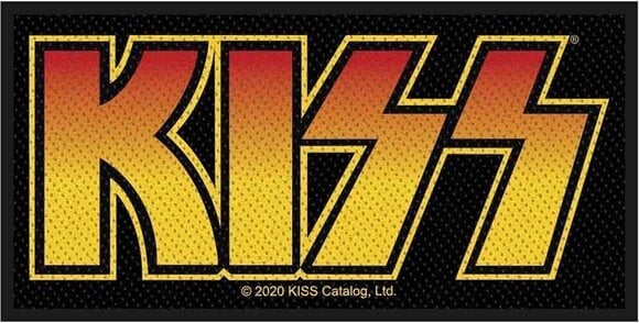 Кръпка / значка Kiss Logo Кръпка за пришиване 100 x 100 mm - 1