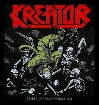 Кръпка / значка Kreator Pleasure to Kill Кръпка за пришиване 100 x 100 mm - 1