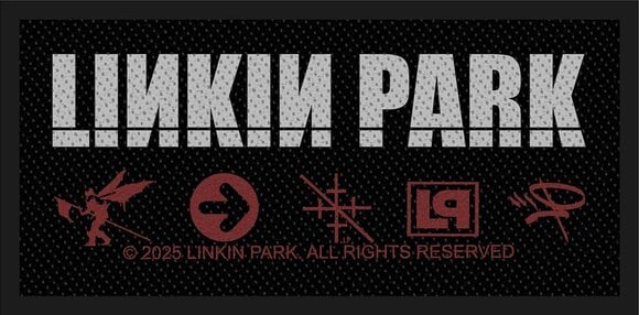 Нашивка / Значок Linkin Park Hybrid Theory Logo Пришивна латка - 1