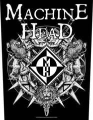 Patch / Badge Machine Head Crest With Swords Sy-på-lapp 36 x 30 cm