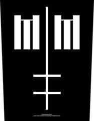 Merkelapp / merke Marilyn Manson Cross Logo Sew-On Patch 36 x 30 cm