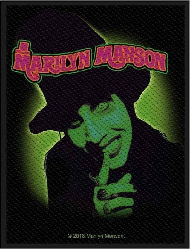 Patch / Distintivo Marilyn Manson Smells Like Children Patch de costura 100 x 50 mm