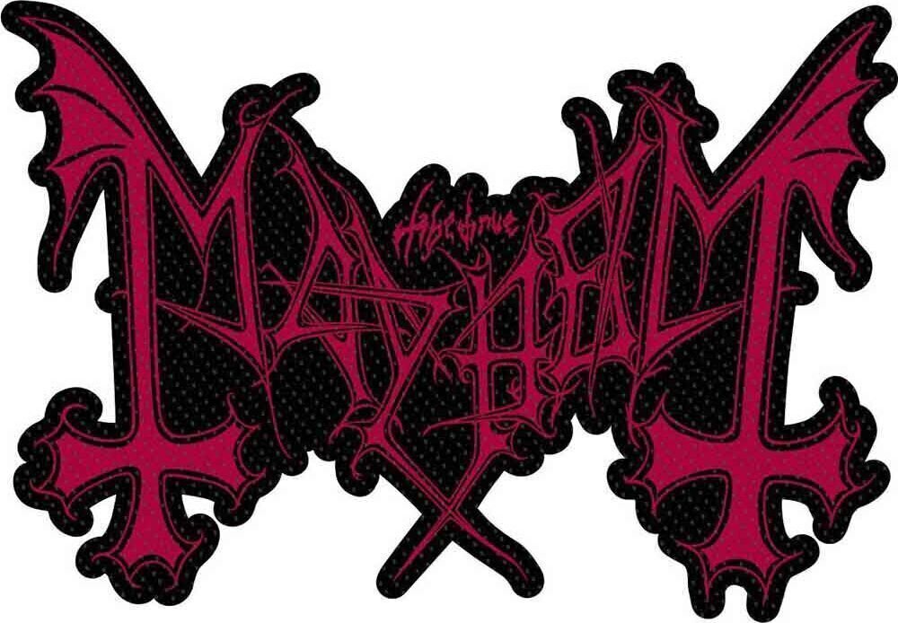 Patch / merkki Mayhem Logo Cut Out Sew-On Patch