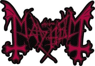 Aufnäher / Abzeichen Mayhem Logo Cut Out Aufnäher zum Aufnähen