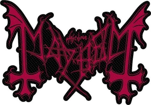 Patch / merkki Mayhem Logo Cut Out Sew-On Patch - 1