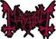 Patch / merkki Mayhem Logo Cut Out Sew-On Patch