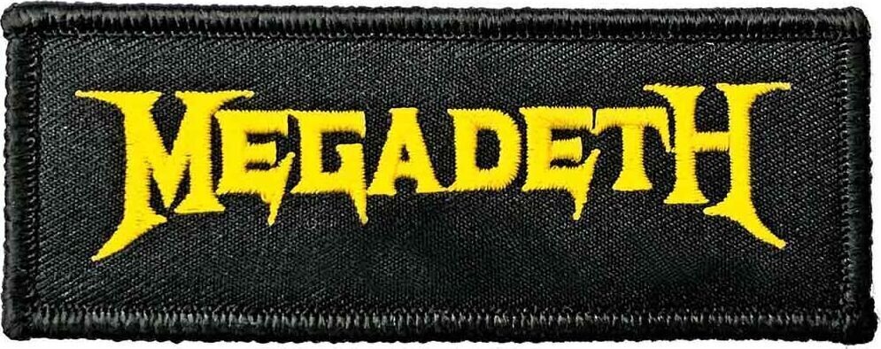 Patch / Badge Megadeth Logo Patch à coudre