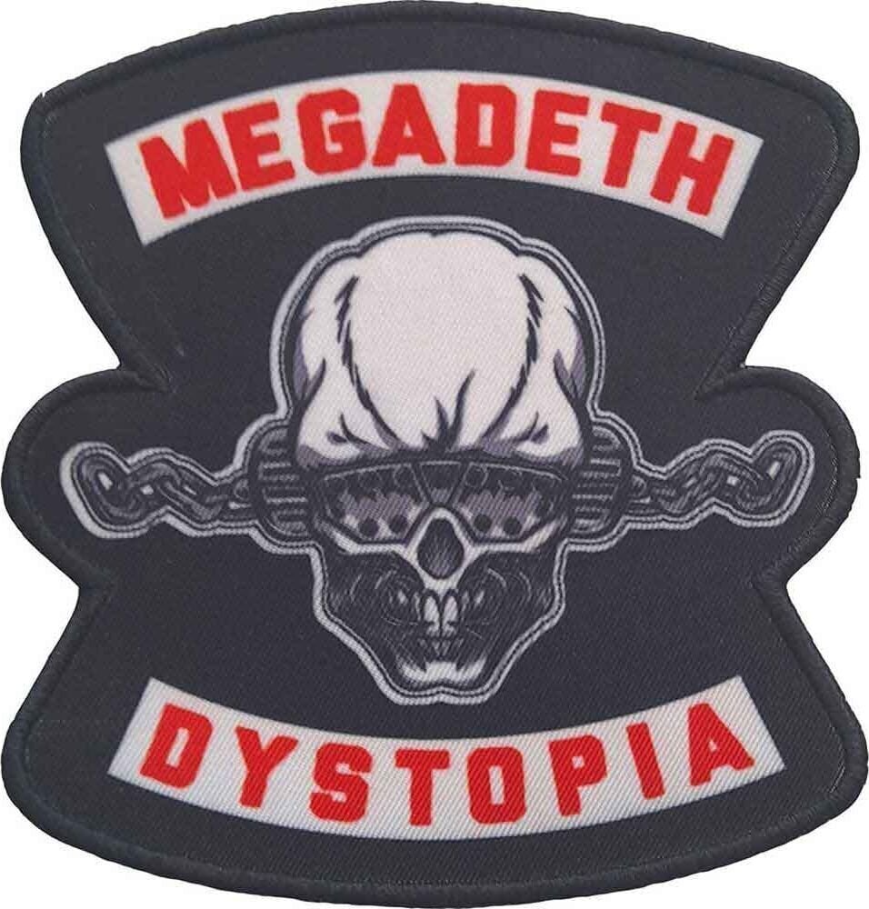 Patch / Badge Megadeth Dystopia Sy-på-lapp