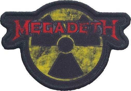 Patch / Badge Megadeth Hazard Logo Sy-på-lapp - 1