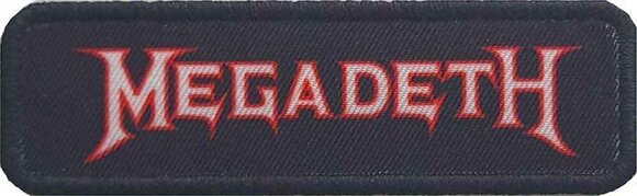 Закрпа / Значка Megadeth Logo Outline Закрпа за шивање - 1