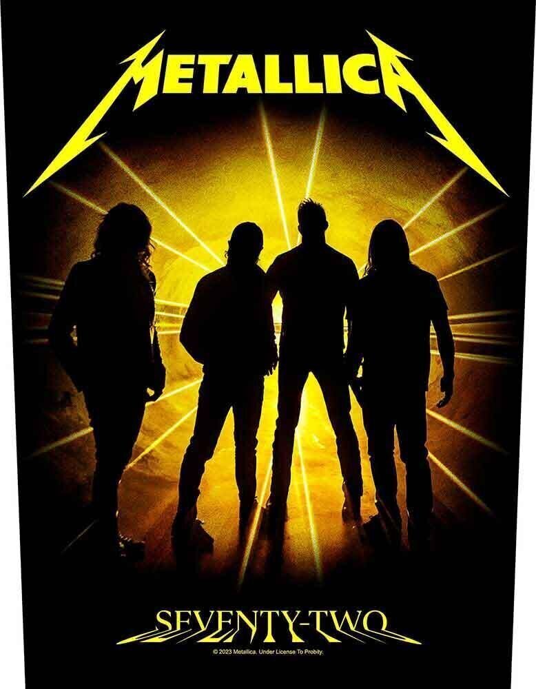 Toppa / Distintivo Metallica 72 Seasons Toppa da cucire 36 x 30 cm