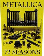 Aufnäher / Abzeichen Metallica 72 Seasons Crib Aufnäher zum Aufnähen 36 x 30 cm
