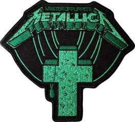 Toppa / Distintivo Metallica Master Of Puppets Green Cross Toppa da cucire