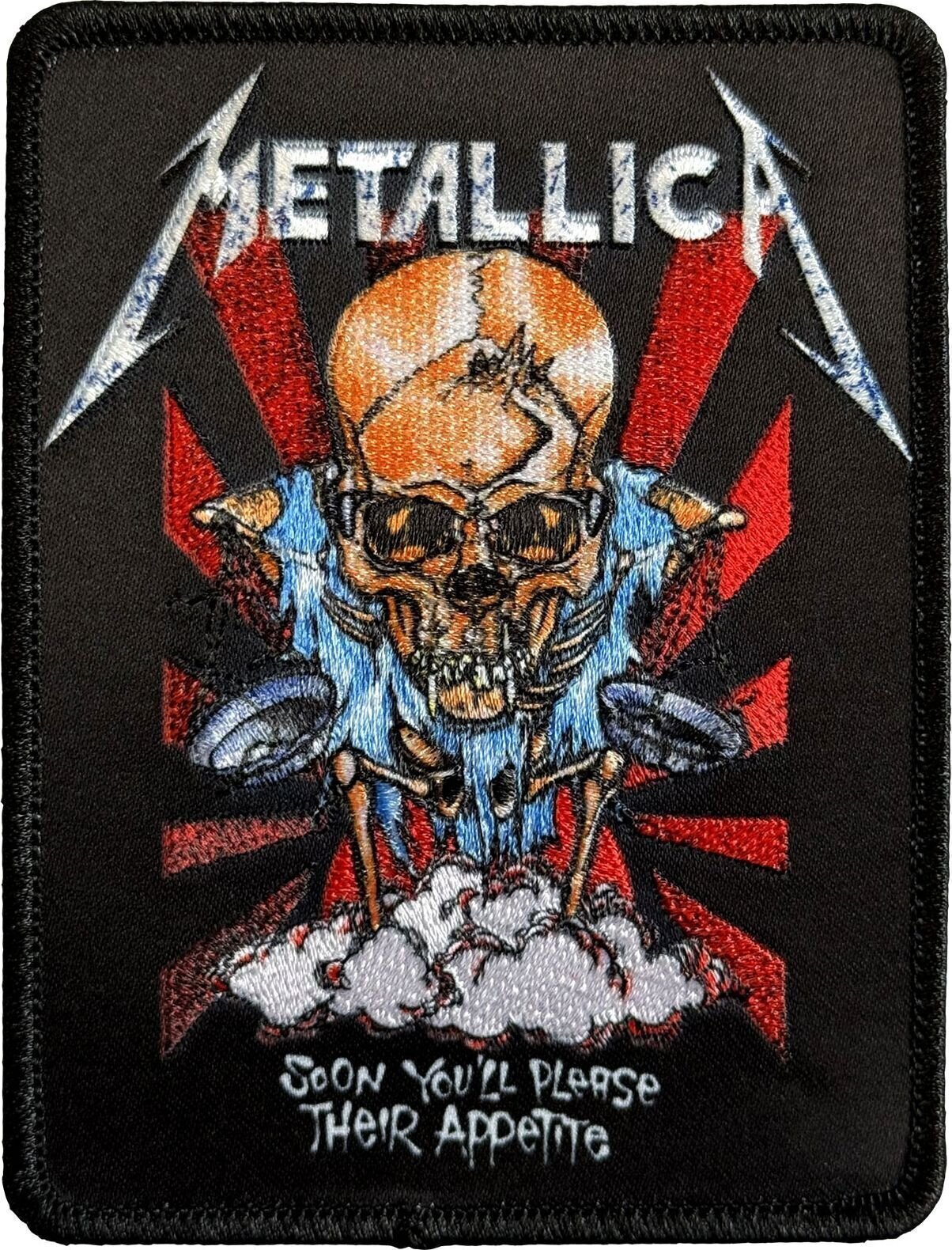 Oznaka / značka Metallica Doris Zakrpa za šivanje