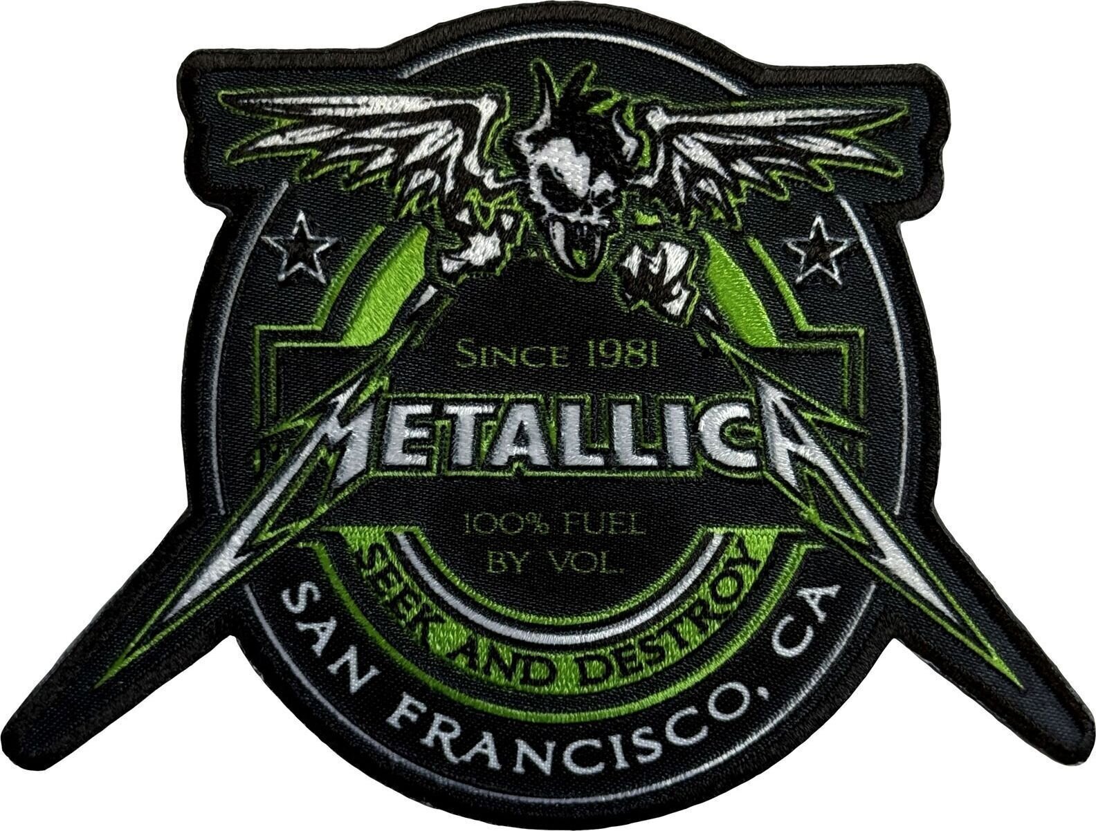 Patch / Jelvény Metallica Fuel Felvarrható tapasz