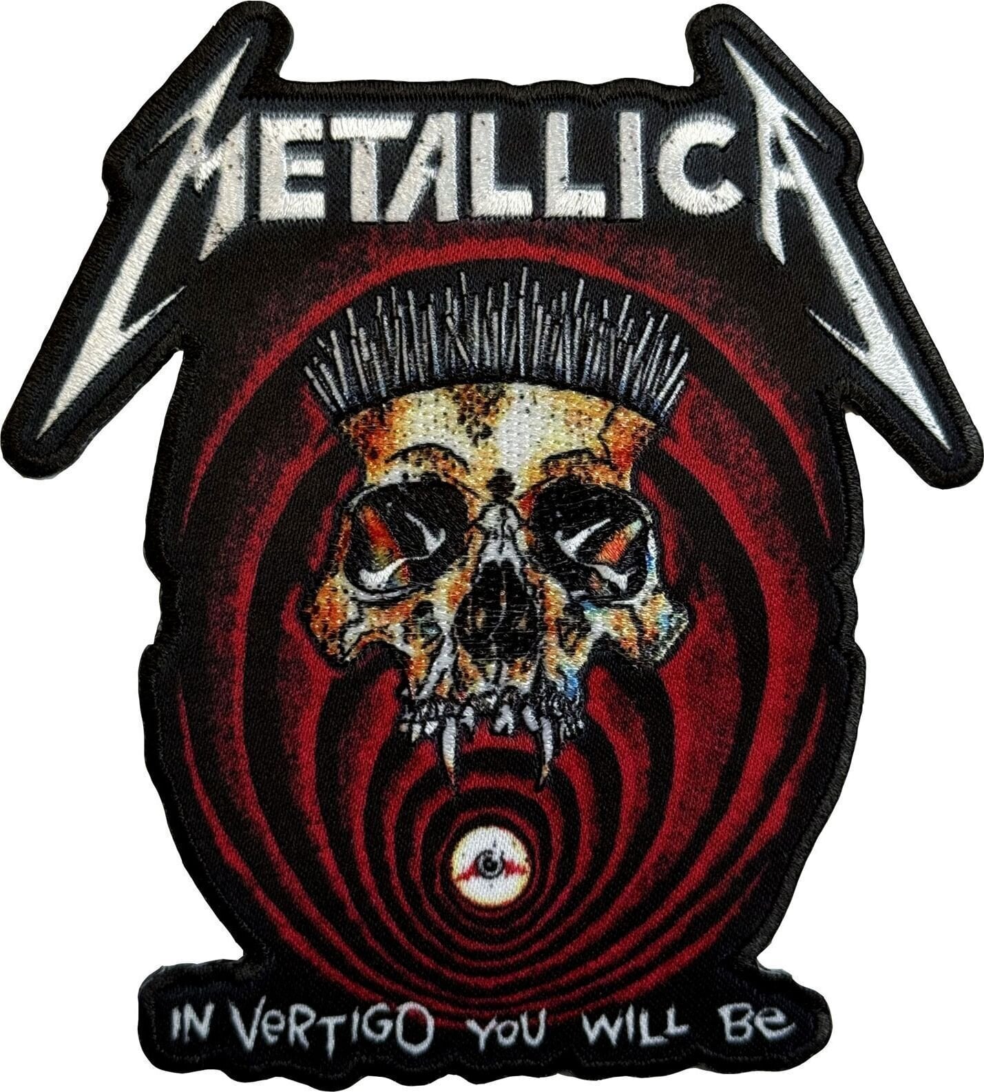 Patch / Jelvény Metallica In Vertigo Detail Felvarrható tapasz