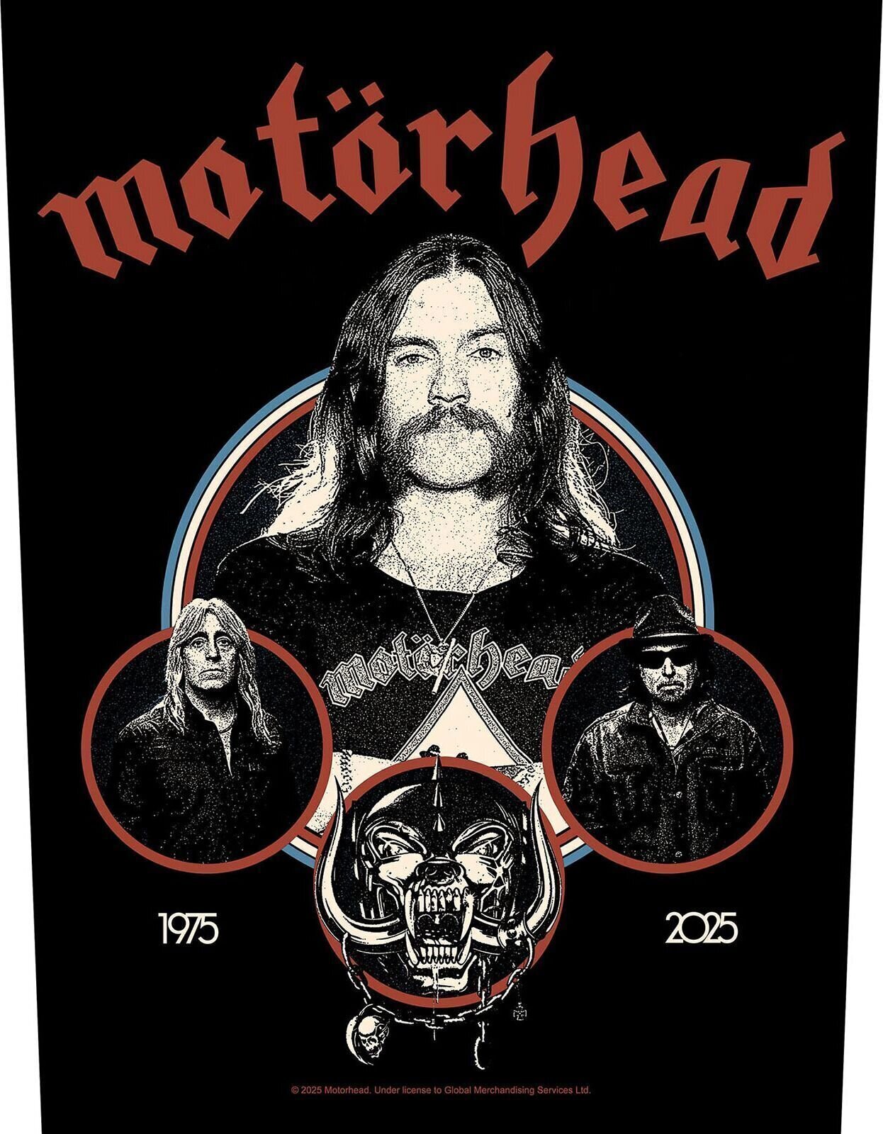 Закрпа / Значка Motörhead Band Circle Закрпа за шивање