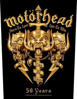 Закрпа / Значка Motörhead Core 50th Закрпа за шивање - 1