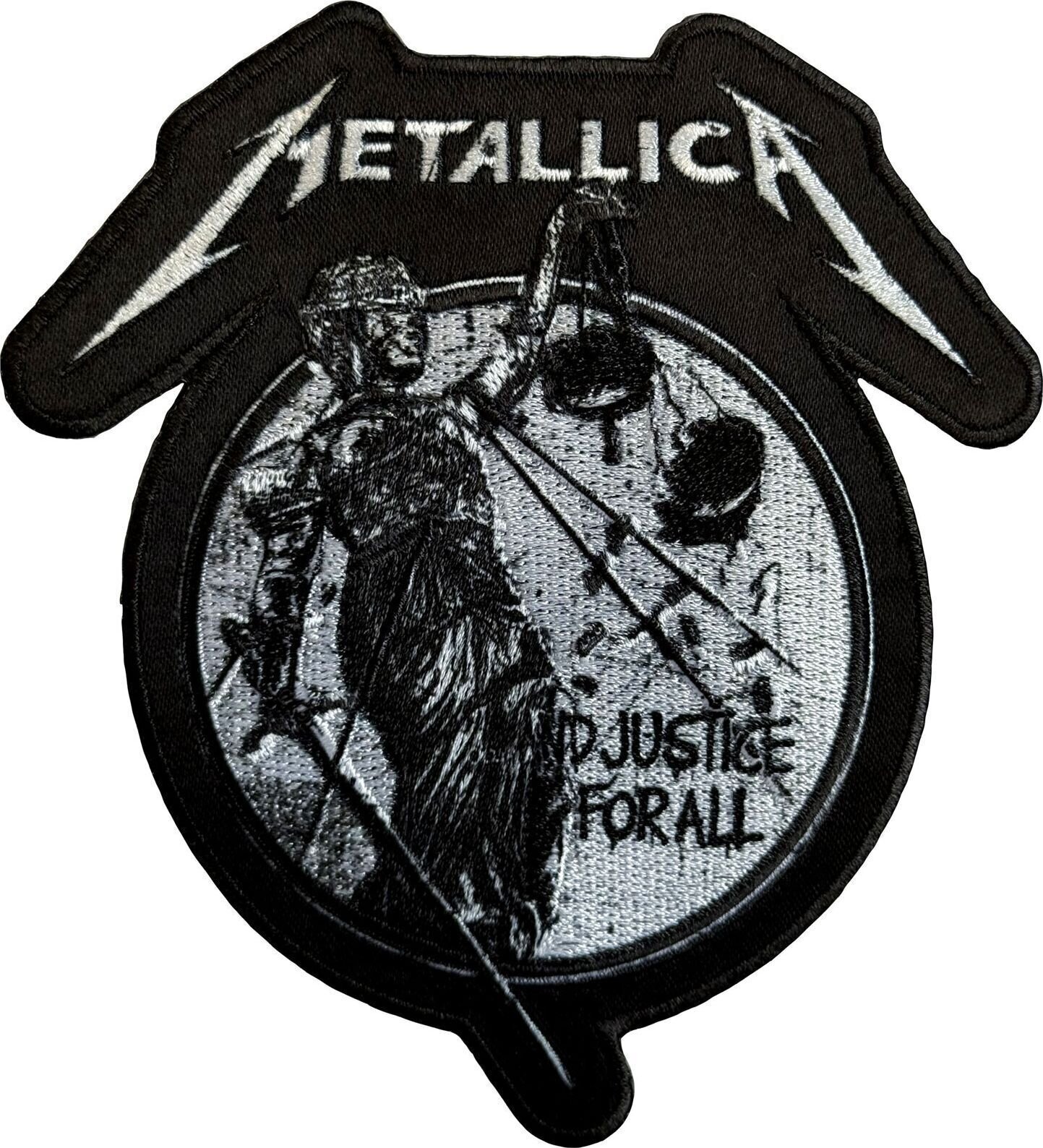 Petice / Insigna Metallica Justice Mono Petic cusut