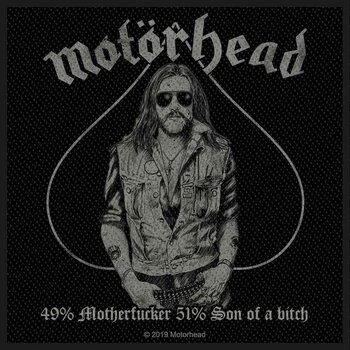 Закрпа / Значка Motörhead 49% Motherfucker Закрпа за шивање 100 x 100 mm - 1