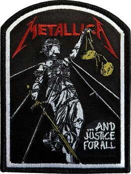 Toppa / Distintivo Metallica Justice Tomb Toppa da cucire - 1