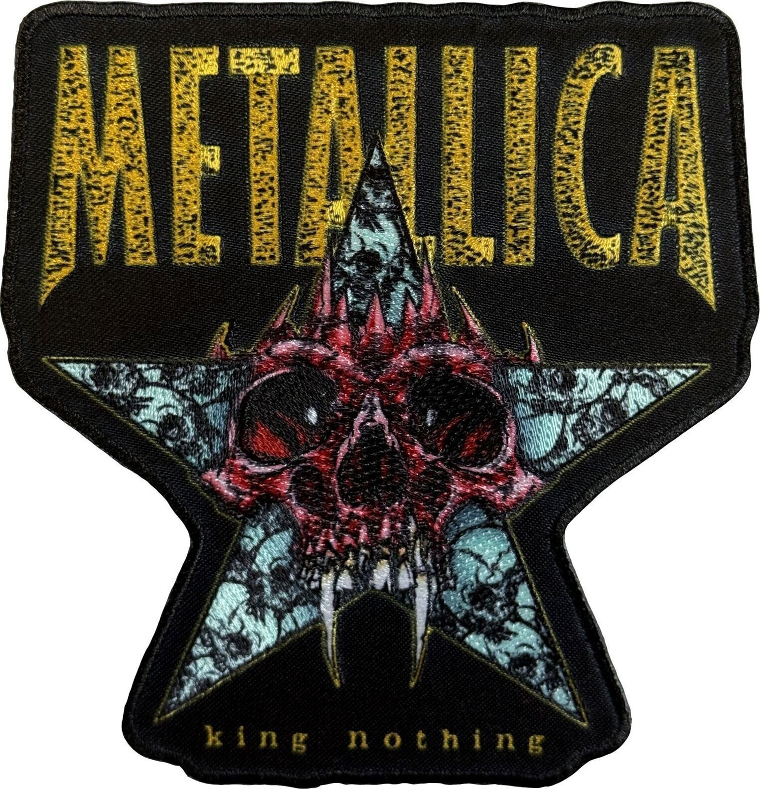 Oznaka / značka Metallica King Nothing Zakrpa za šivanje