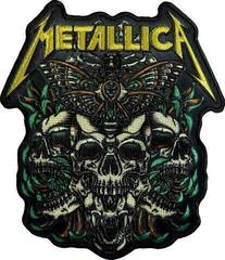 Petice / Insigna Metallica Moth Into Flame Petic cusut