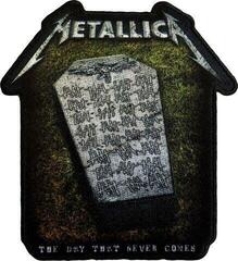 Toppa / Distintivo Metallica Never Die Tombstone Toppa da cucire