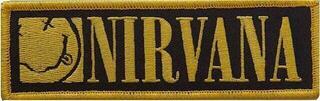 Patch / Badge Nirvana Logo & Happy Face Opnaaipatch