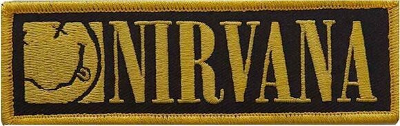 Закрпа / Значка Nirvana Logo & Happy Face Закрпа за шивање - 1