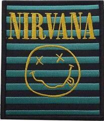 Patch / Badge Nirvana Logo & Happy Face Stripes Sy-på patch