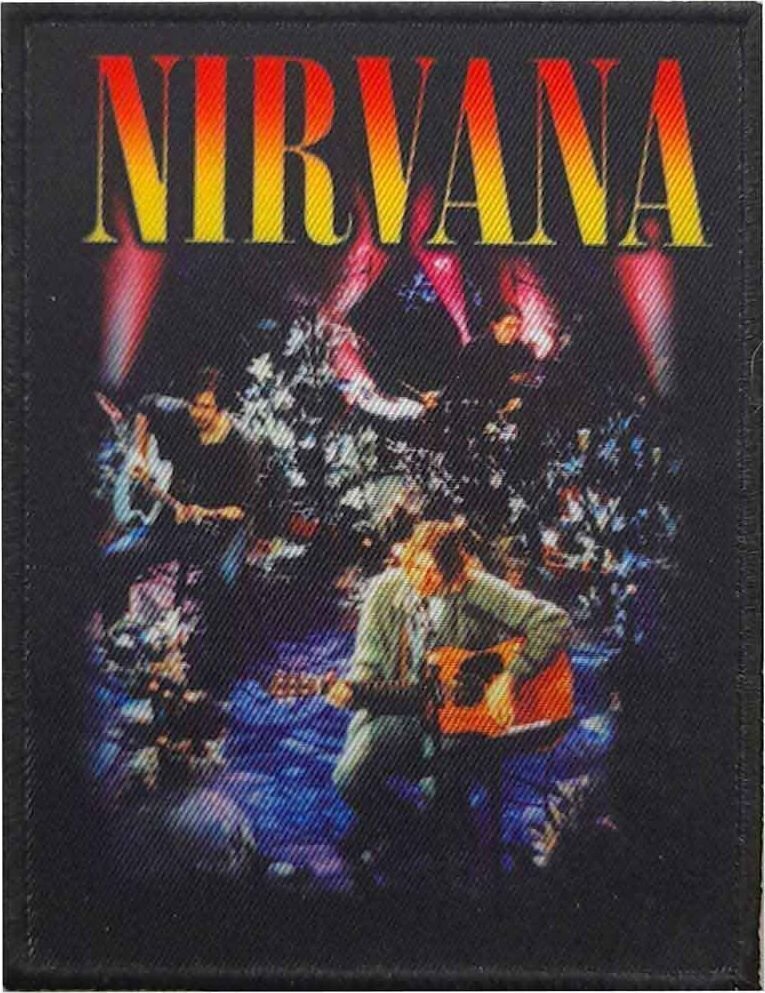 Patch / Badge Nirvana Unplugged Photo Sy-på patch