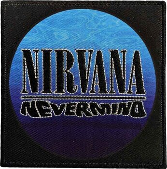 Patch / merkki Nirvana Nevermind Wavy Logo Sew-On Patch - 1